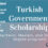 Big Opportunity – Turkish Government Research Scholarship for International Students – Apply for BS, MS and Doctoral Programs