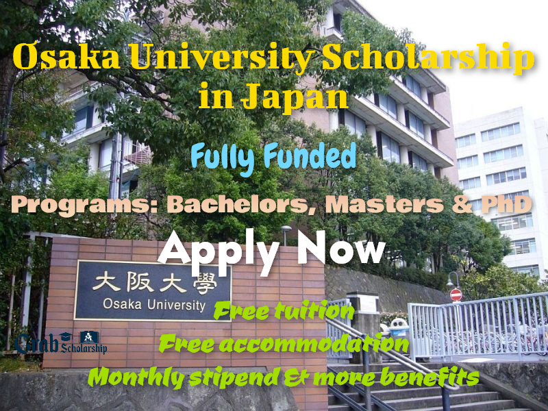 Osaka University Scholarship in Japan