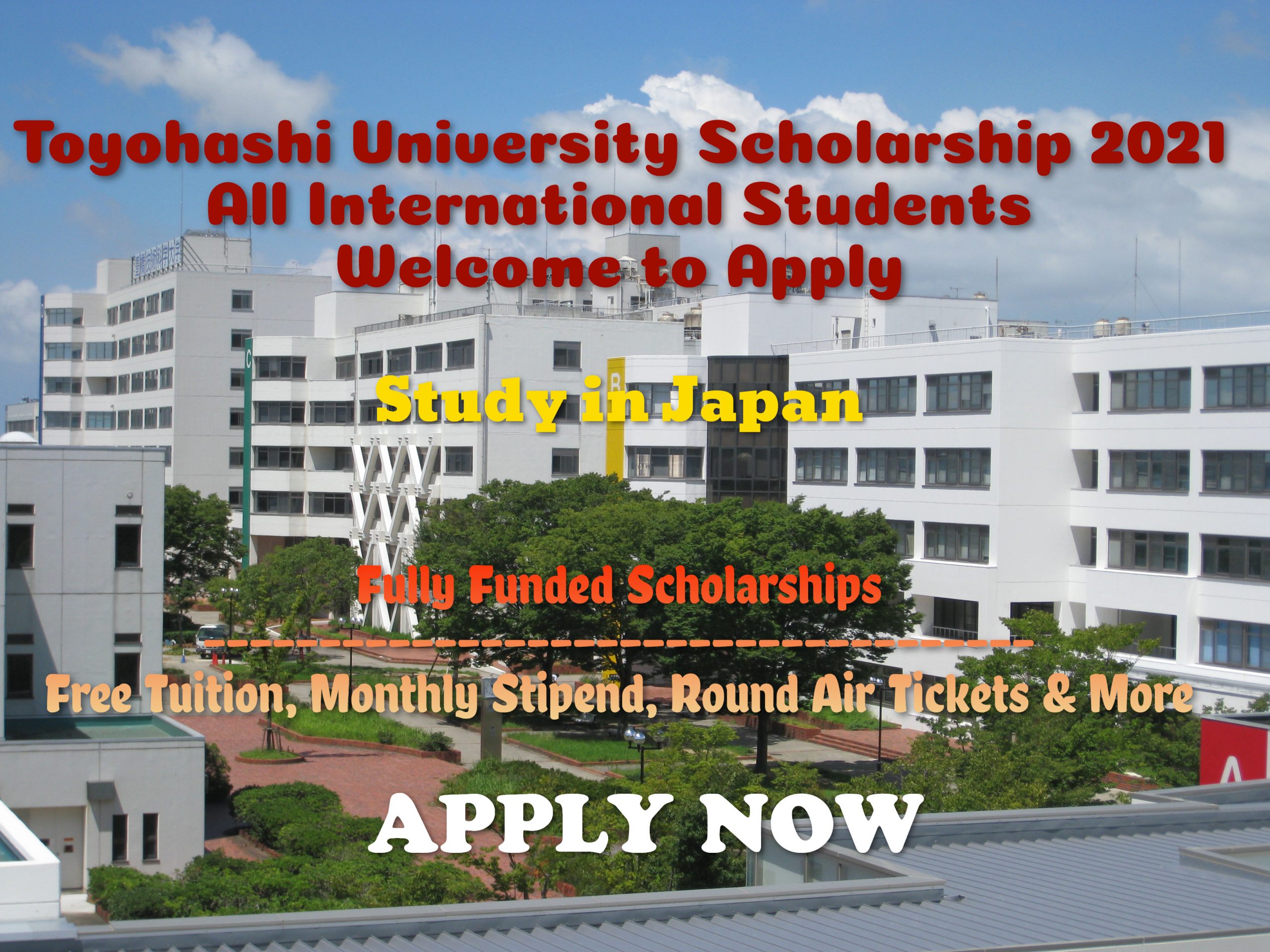 Toyohashi University Scholarship 2021