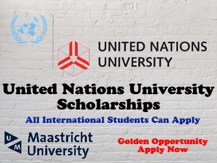 United Nations University Scholarships