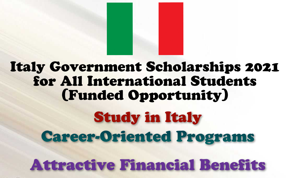 Italy Government Scholarships 2021