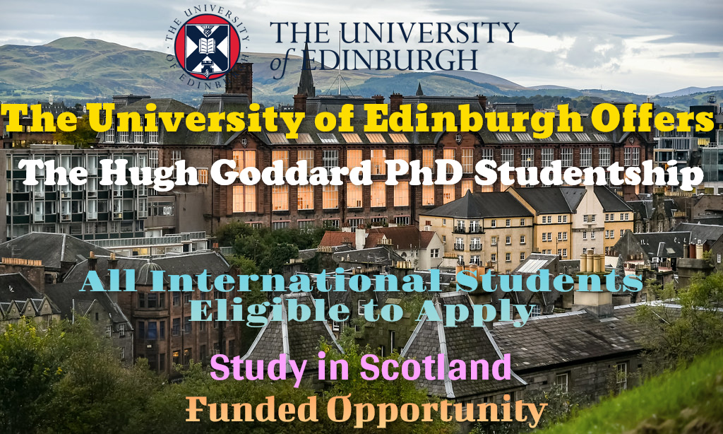 The Hugh Goddard PhD Studentship
