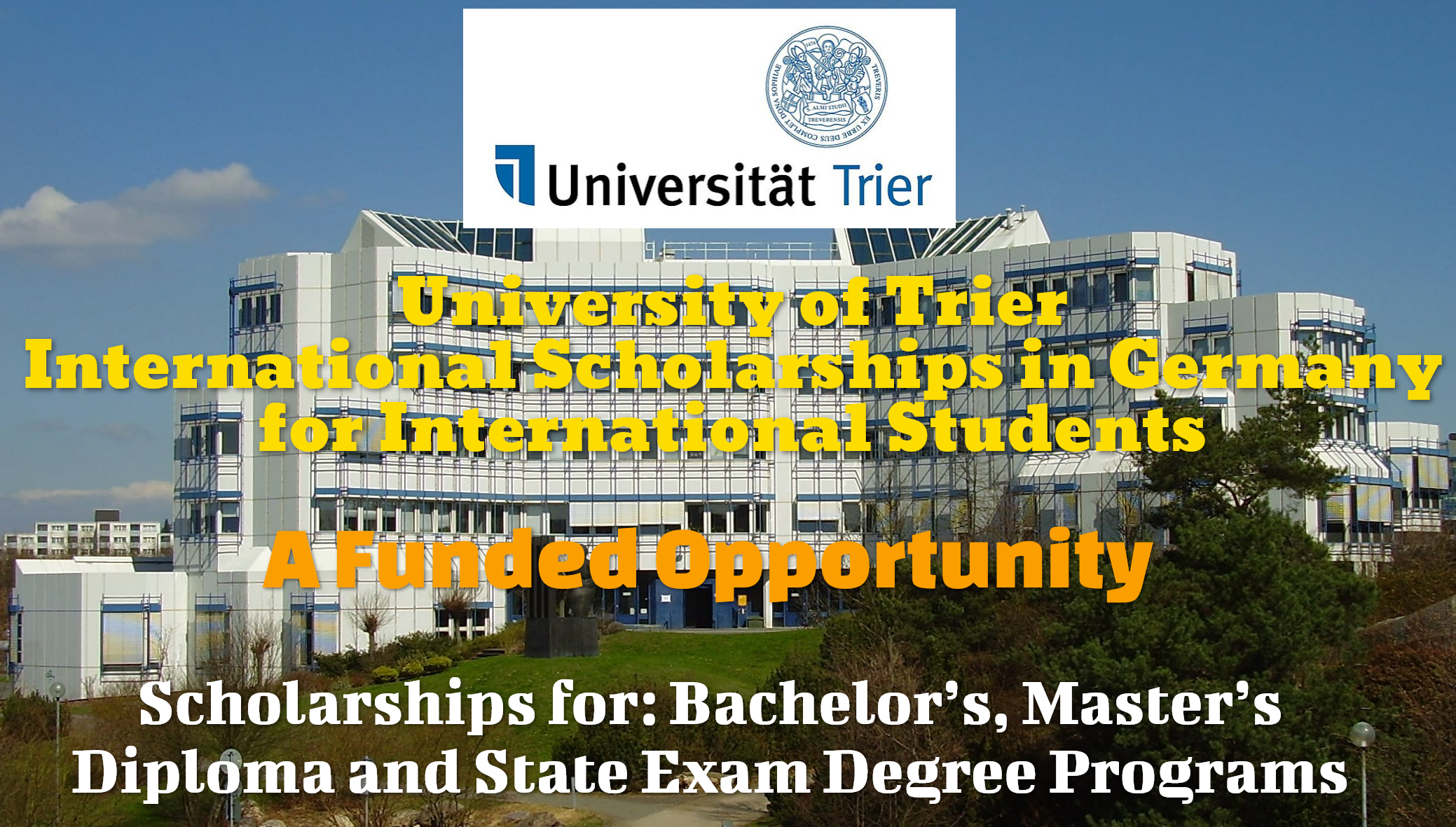 University of Trier International Scholarships