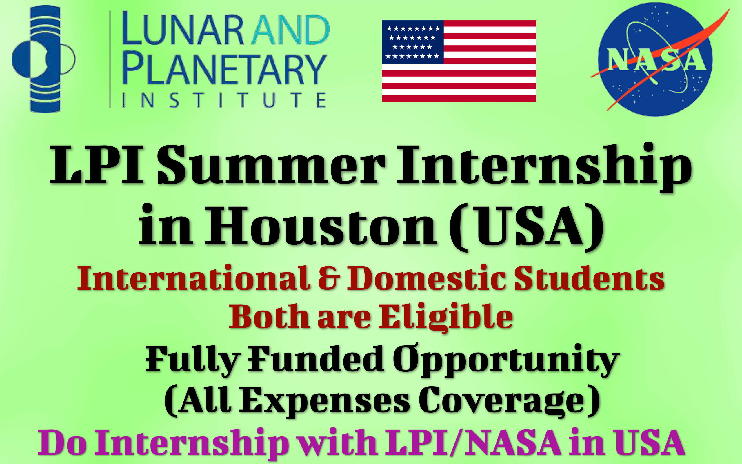 LPI Summer Internship