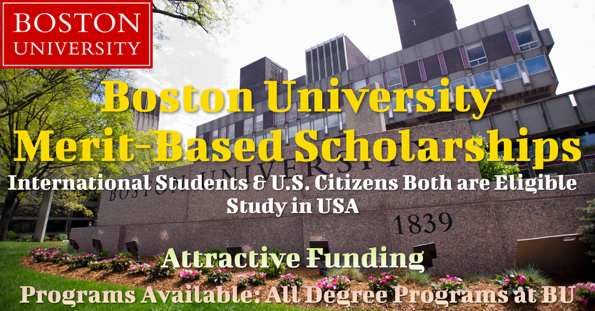 Boston University Merit-Based Scholarships