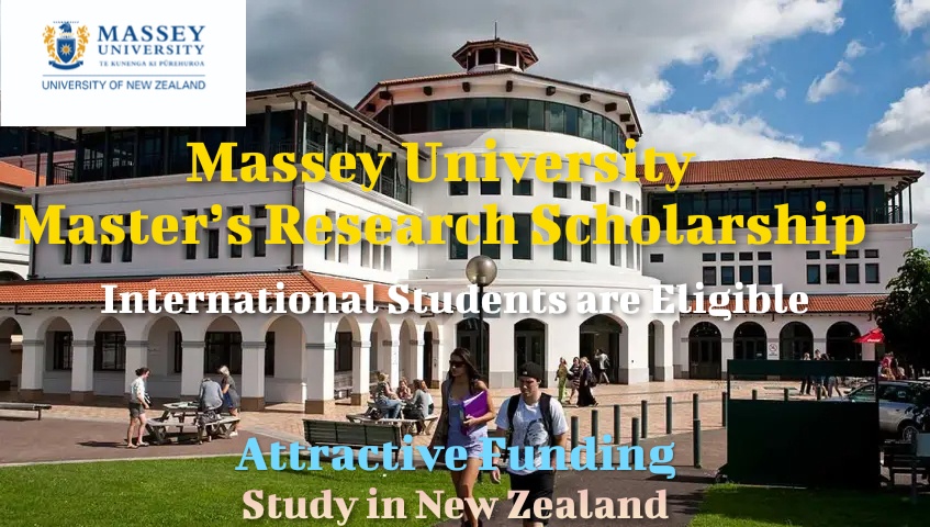 Massey University Master’s Research Scholarship