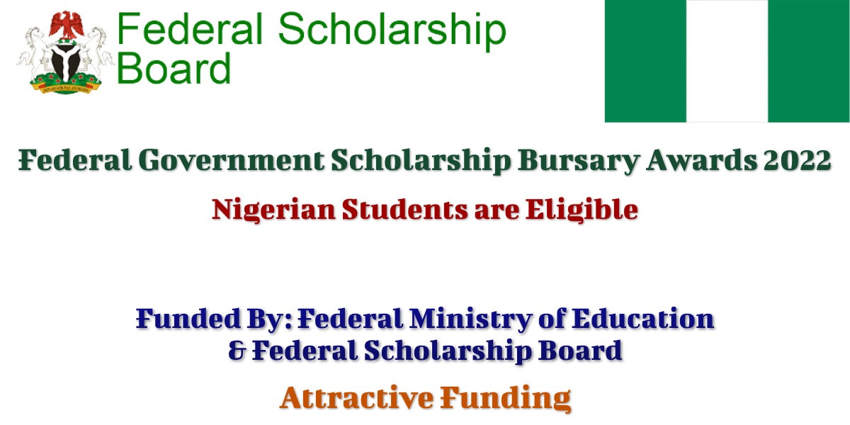 Federal Government Scholarship Bursary Awards 2022