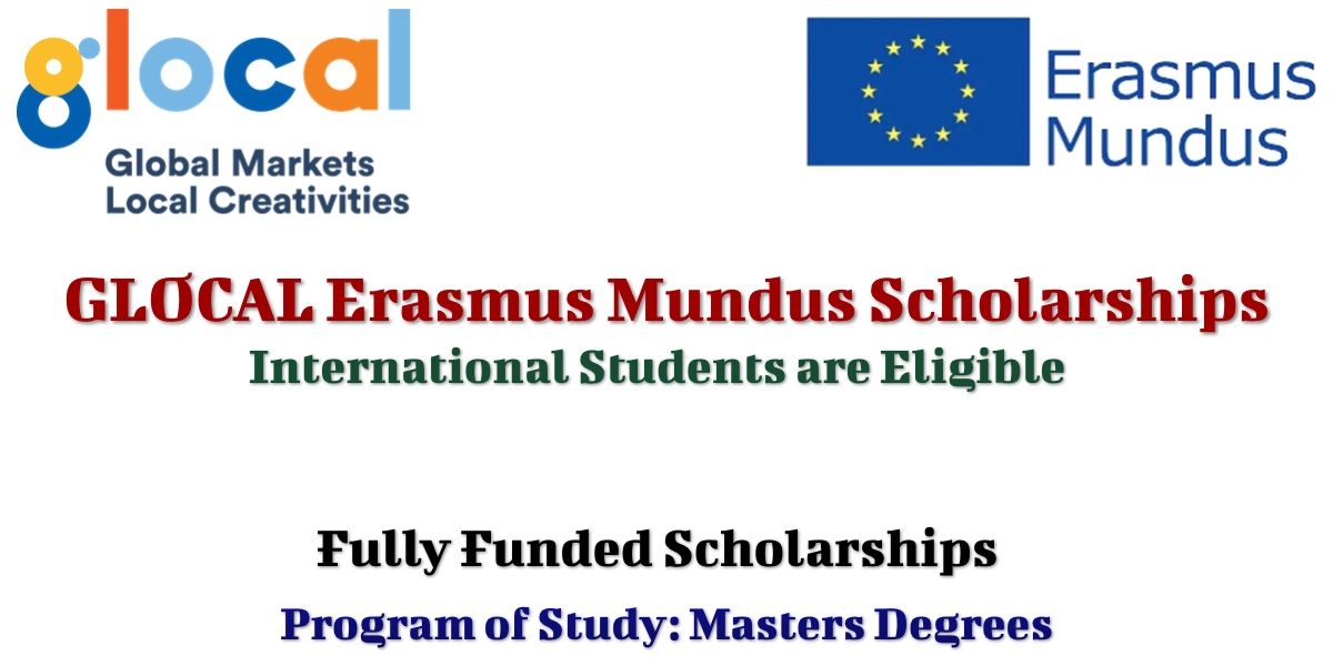 GLOCAL Erasmus Mundus Scholarships for International Students