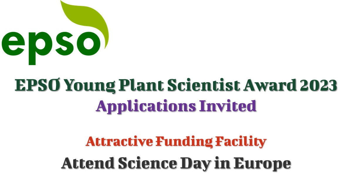 EPSO Young Plant Scientist Award 2023