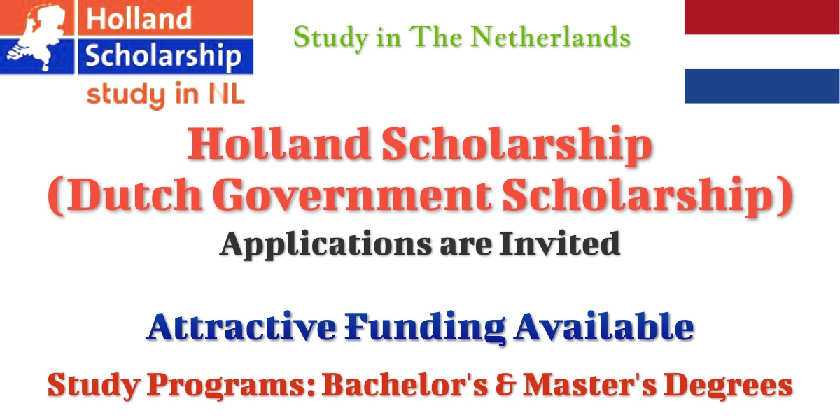 Holland Scholarship for International Students 2023