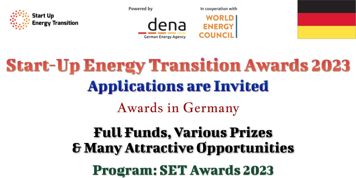 Start-Up Energy Transition Award 2023