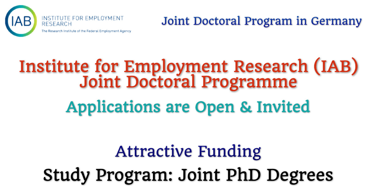 Institute for Employment Research (IAB) Joint Doctoral Programme