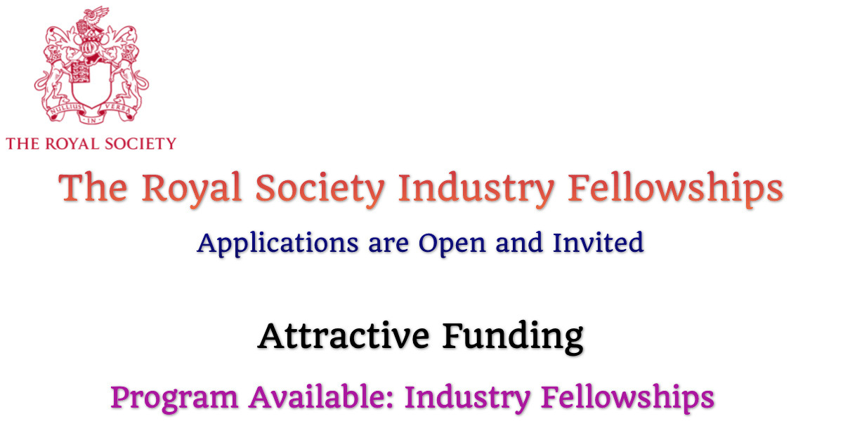 The Royal Society Industry Fellowships