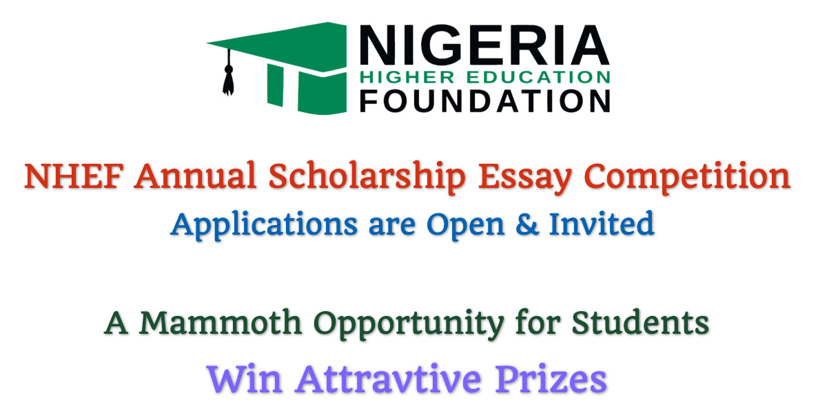 NHEF Annual Scholarship Essay Competition