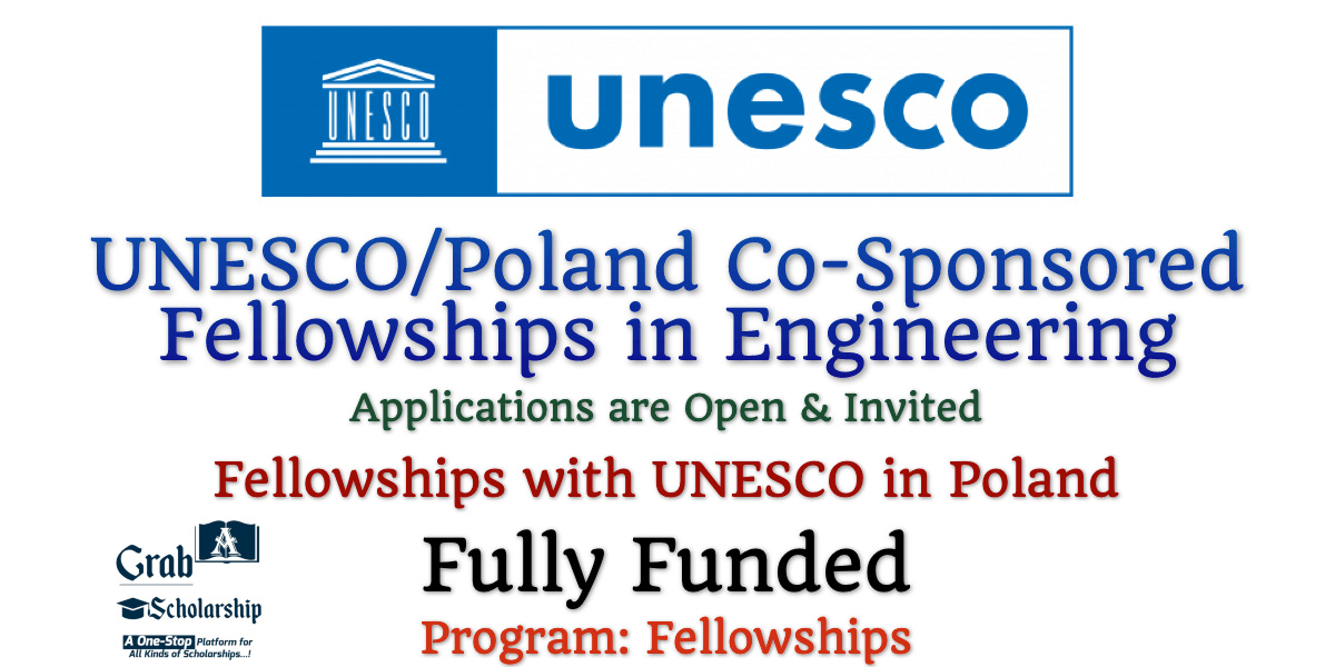 UNESCO:Poland Co-Sponsored Fellowships in Engineering
