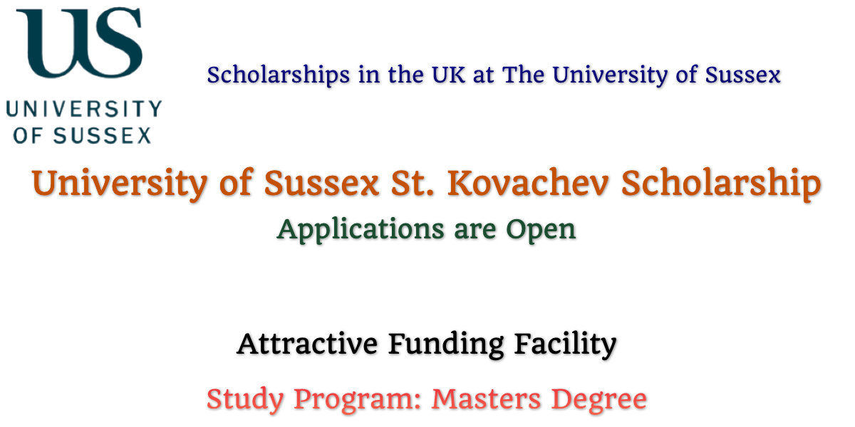 University of Sussex St. Kovachev Scholarship