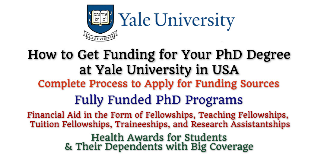 How to Get Funding for Your PhD Degree at Yale University