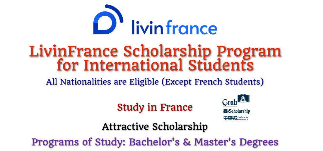 LivinFrance Scholarship Program for International Students