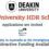 The Deakin University HDR Scholarship for PhD Program in Australia