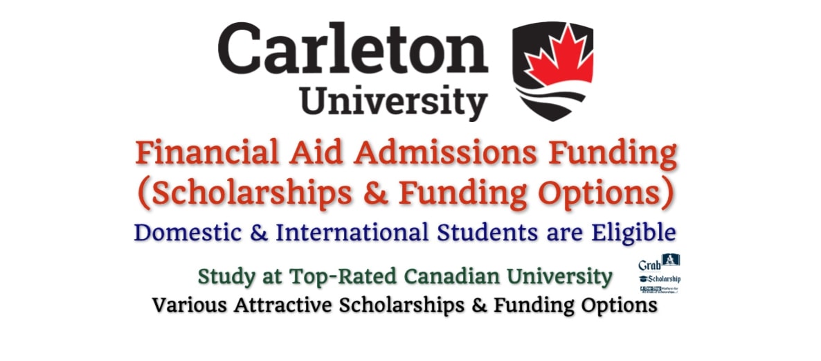 Carleton University Admissions Funding
