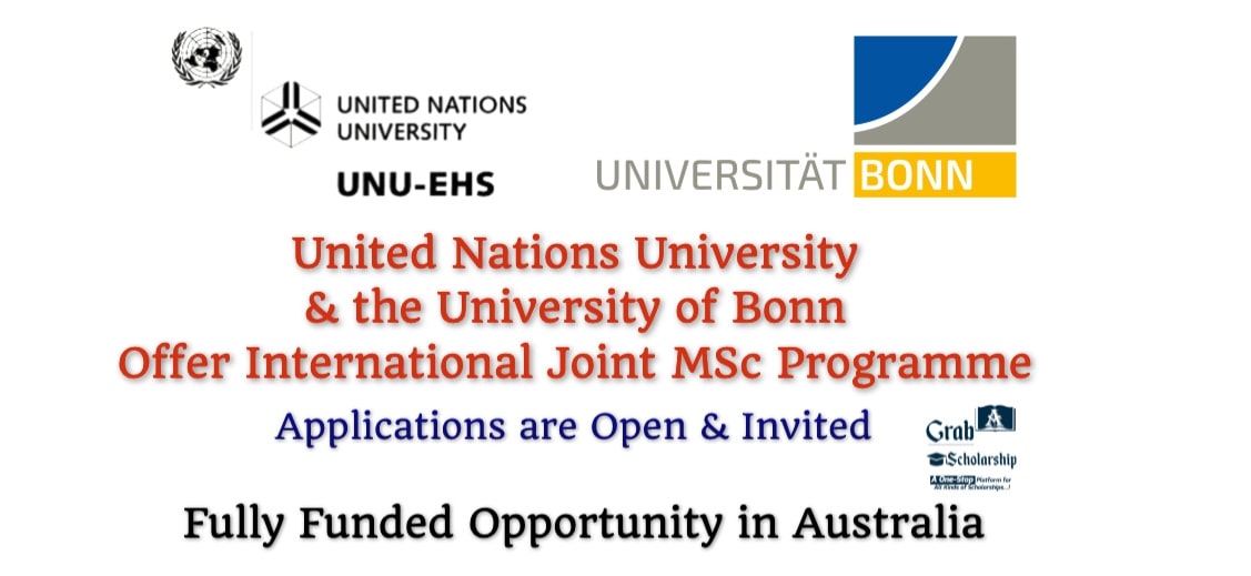 United Nations University and the University of Bonn MSc Programme