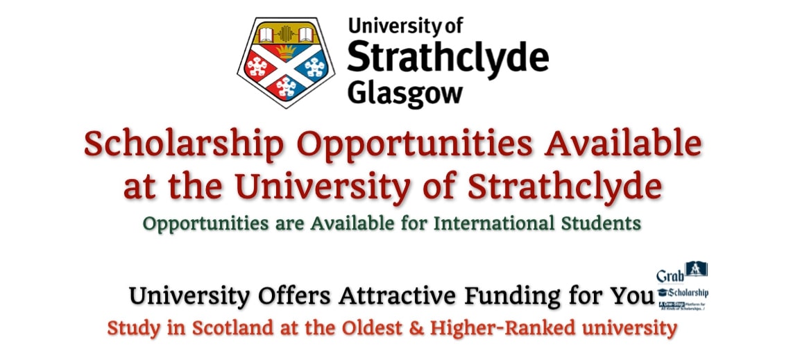 University of Strathclyde Scholarships for International Students