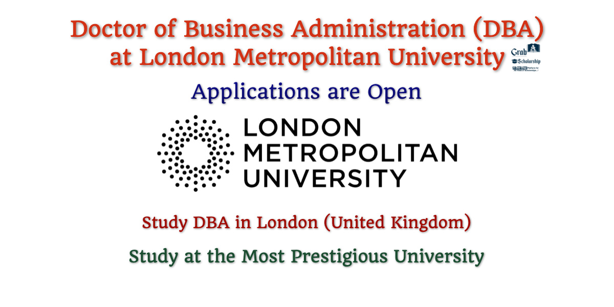 Doctor of Business Administration at London Metropolitan University