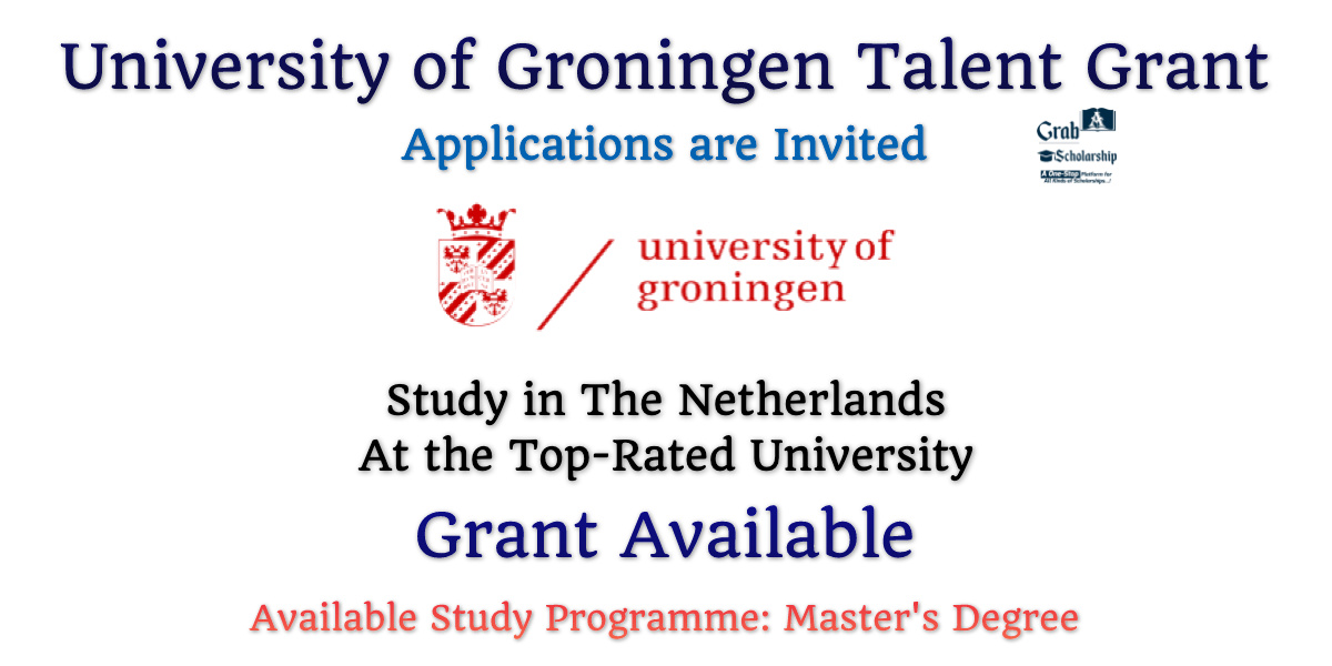 University of Groningen Talent Grant
