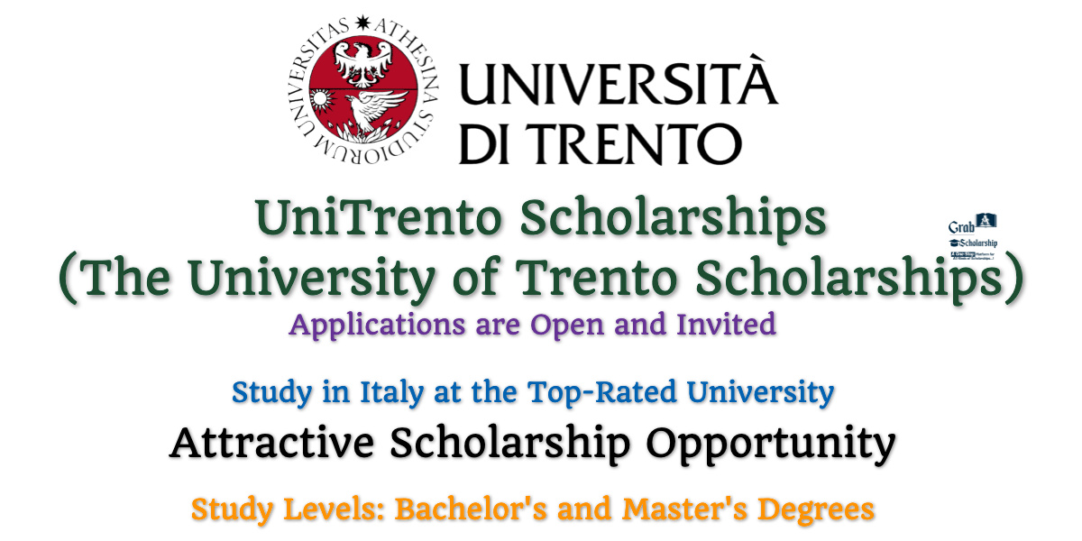 UniTrento Scholarships