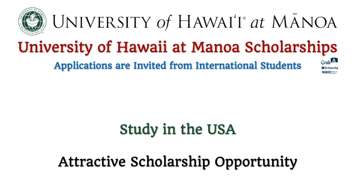 University of Hawaii at Manoa Scholarships
