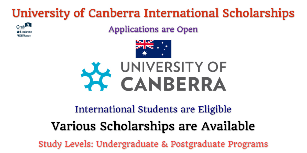 University of Canberra international scholarships