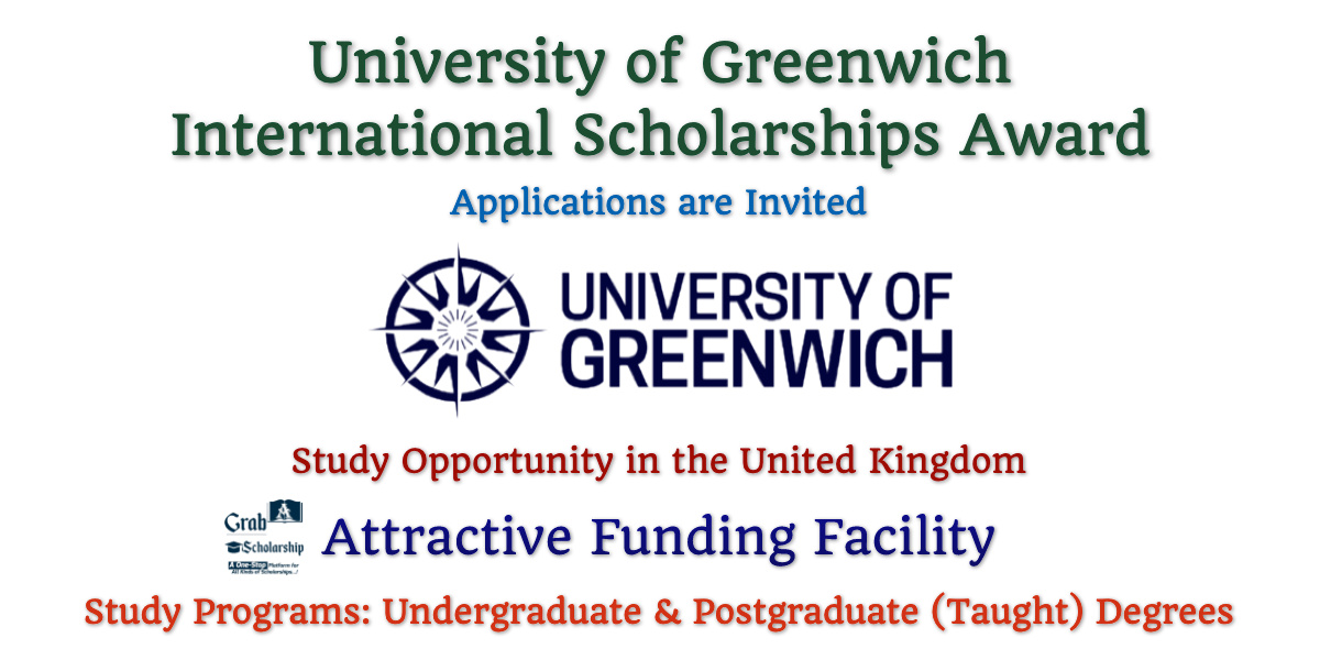 University of Greenwich International Scholarships Award