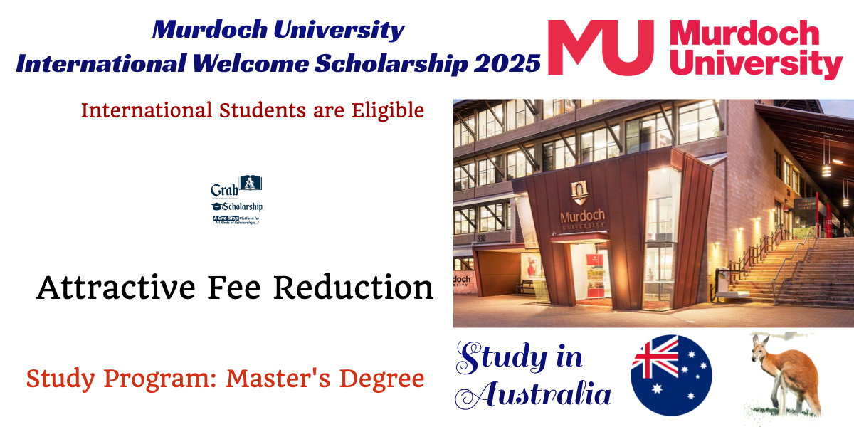 Murdoch University International Welcome Scholarship 2025
