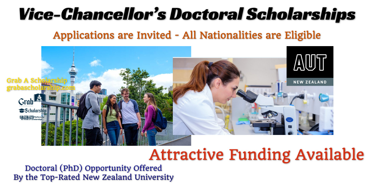 AUT Vice-Chancellor’s Doctoral Scholarships