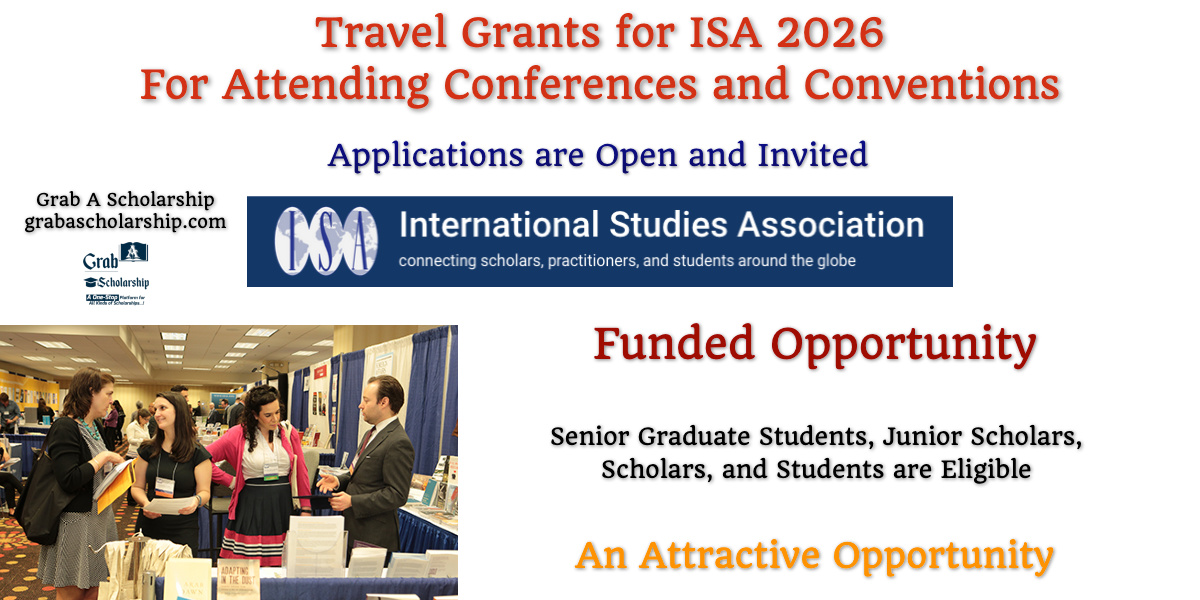 Travel Grants for ISA 2026