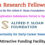 Sloan Foundation (USA) Announces Sloan Research Fellowships (Funded)