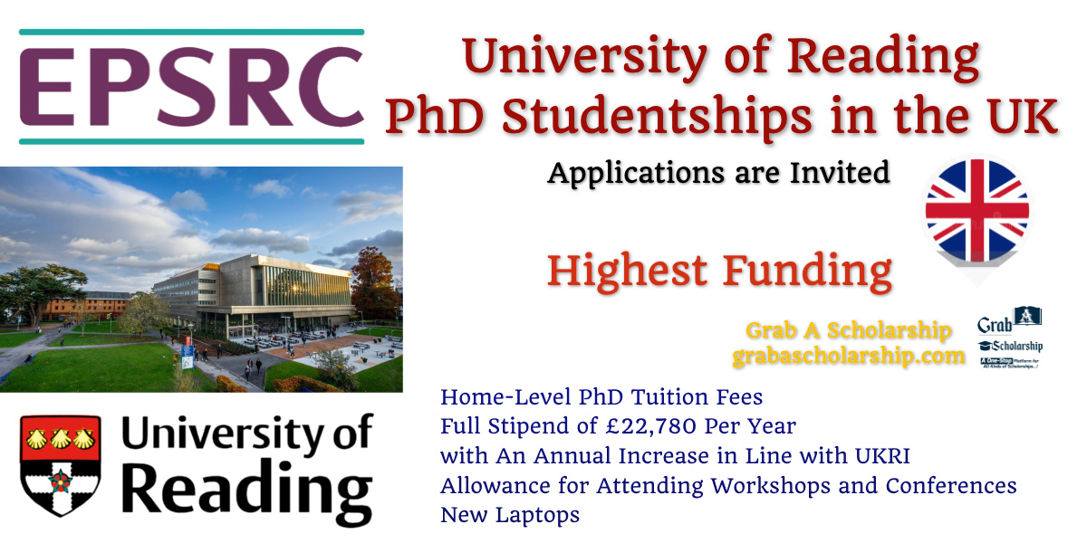 University of Reading PhD Studentships