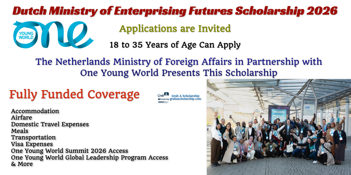Dutch Ministry of Enterprising Futures Scholarship 2026