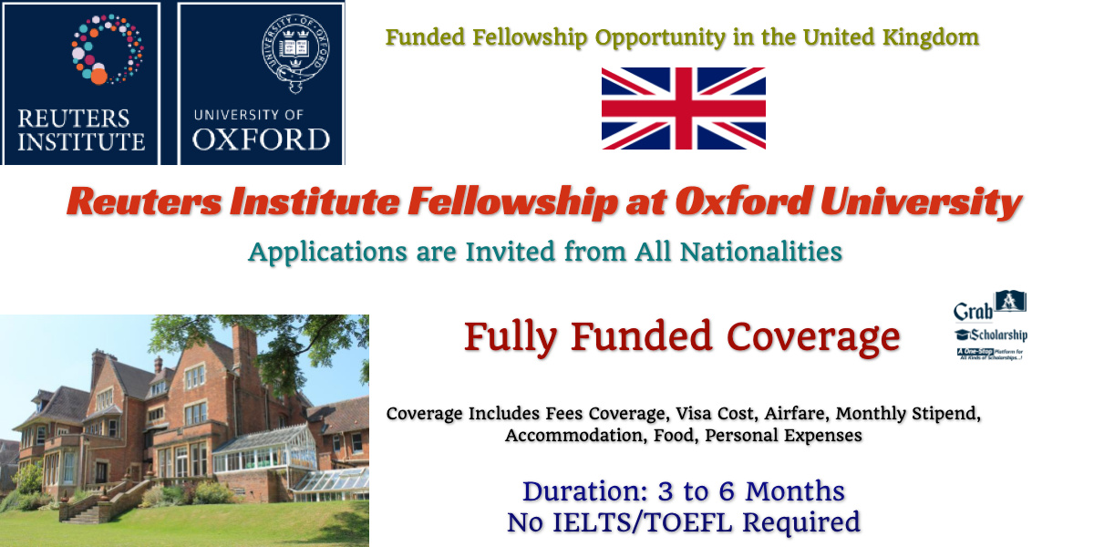 Reuters Institute Fellowship