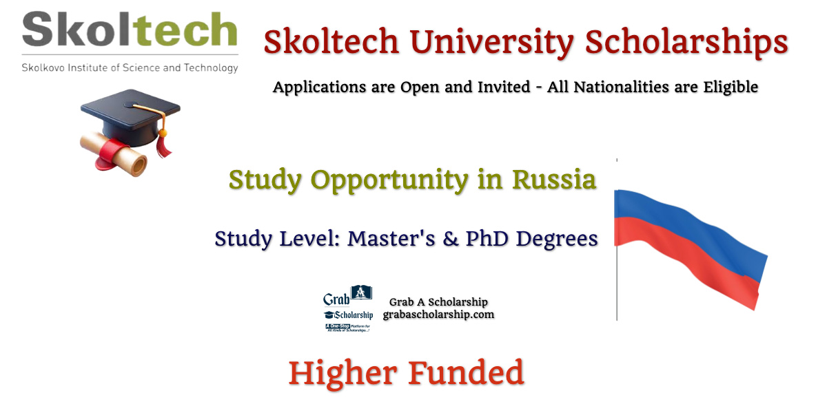 Skoltech University Scholarships 2026