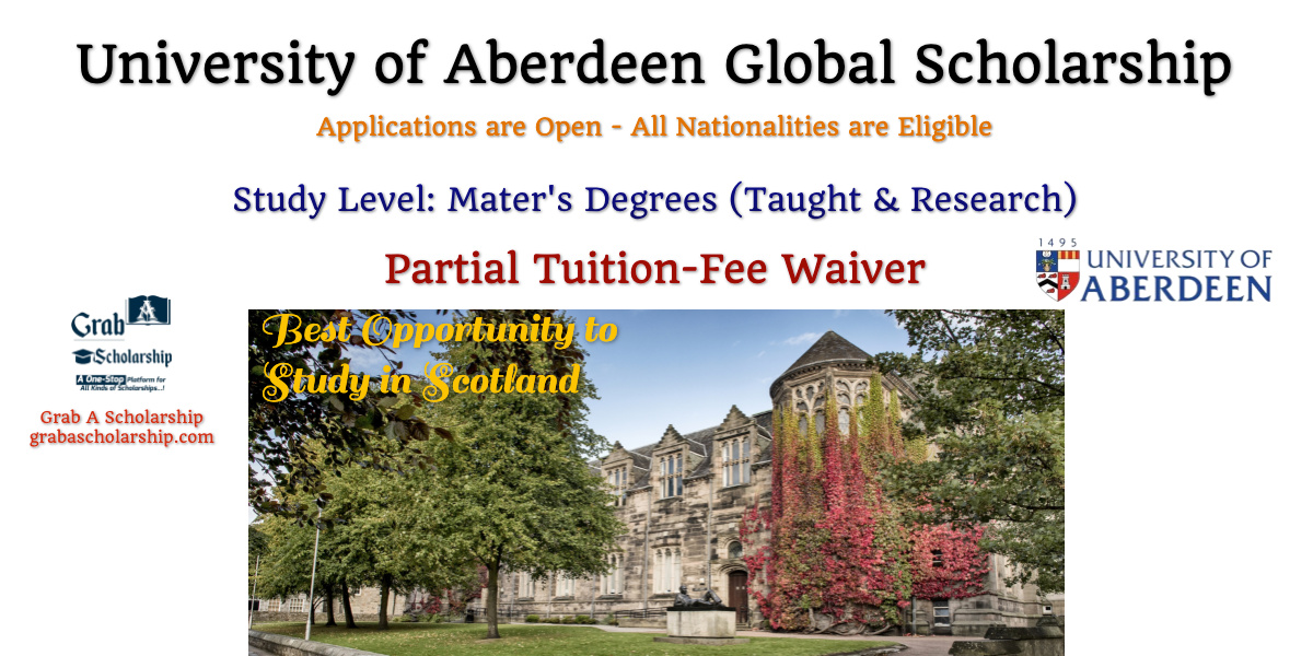 University of Aberdeen Global Scholarship