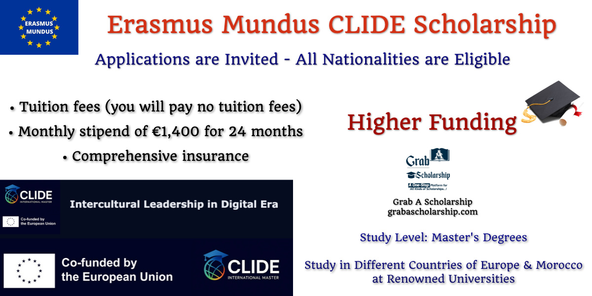 Erasmus Mundus CLIDE Scholarship